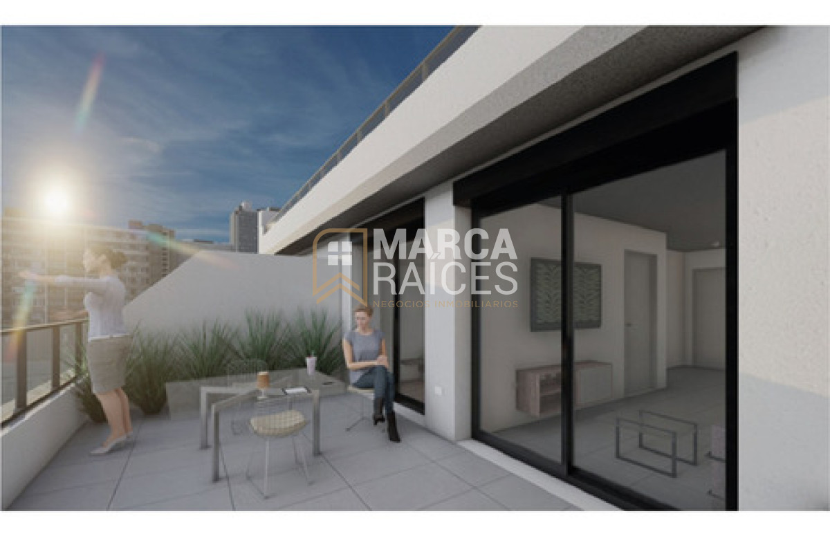 Apartamento ID.945 - Venta Divino Apartamento De 1 Dormitorio En Cordón. Piso 8! Piso Alto! Altos De Cordón!