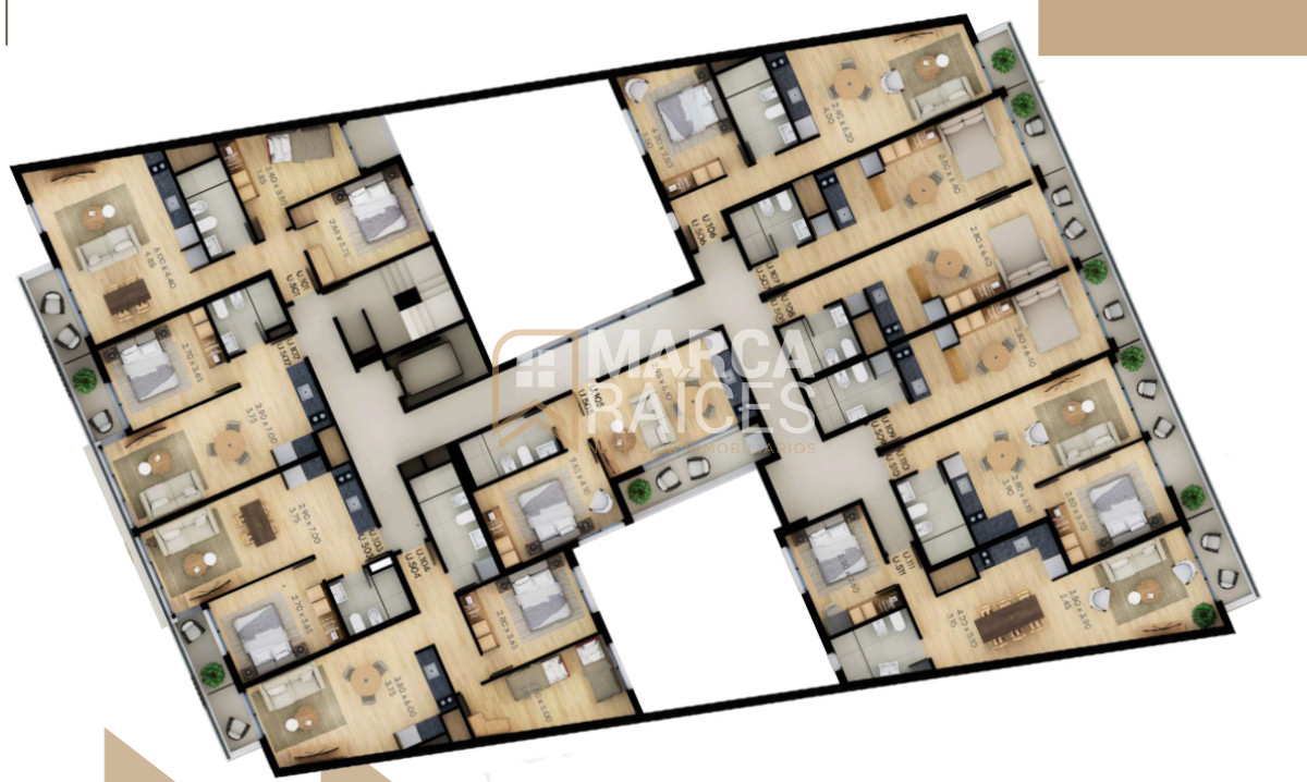 Apartamento ID.1302 - Venta Apartamento 1 Dormitorio en Pozo La Blanqueada Montevideo