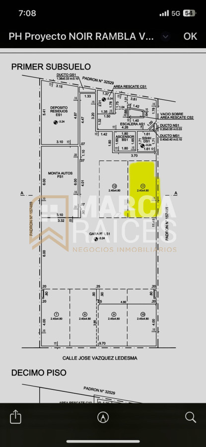 Apartamento ID.1292 - Alquiler Loft Monoambiente Con Garage Punta Carretas