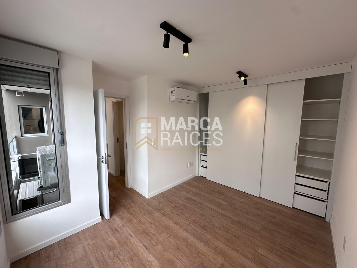 Apartamento ID.1608 - Alquiler Apartamento 1 Dormitorio Luminoso A Estrenar semi equipado Tres Cruces Montevideo