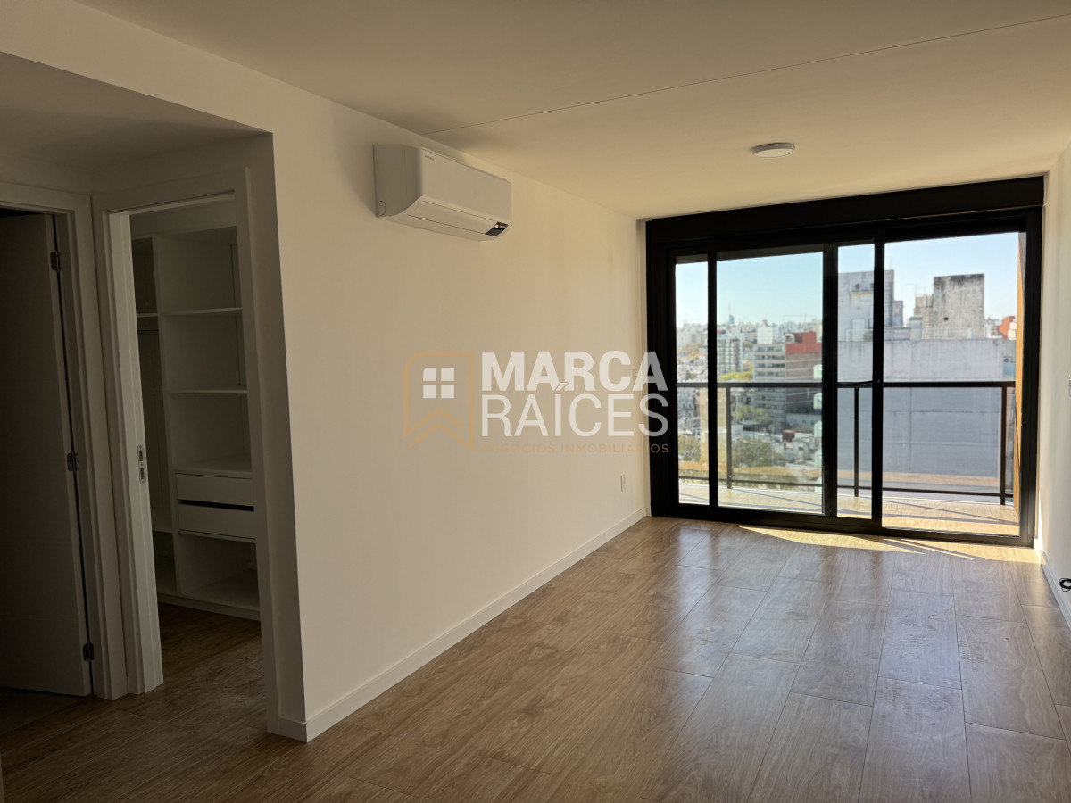 Apartamento ID.1622 - Alquiler Apartamento 1 dormitorio A Estrenar Piso Alto Luminoso Semi Equipado Pocitos Montevideo