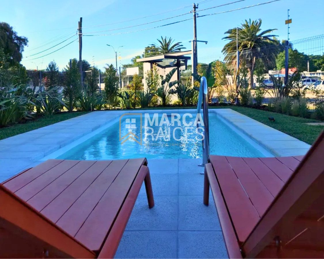 Apartamento ID.1774 - Alquiler Apartamento 1 Dormitorio Garage Piscina Ciudad de la Costa