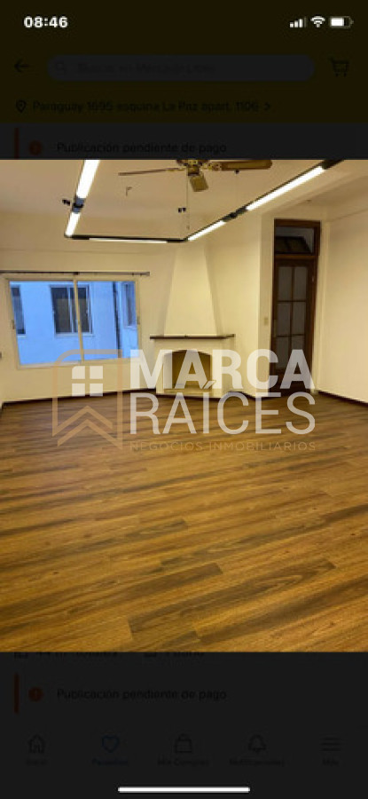 Apartamento ID.1980 - Alquiler Monoambiente con Cocina definida. Centro, Montevideo