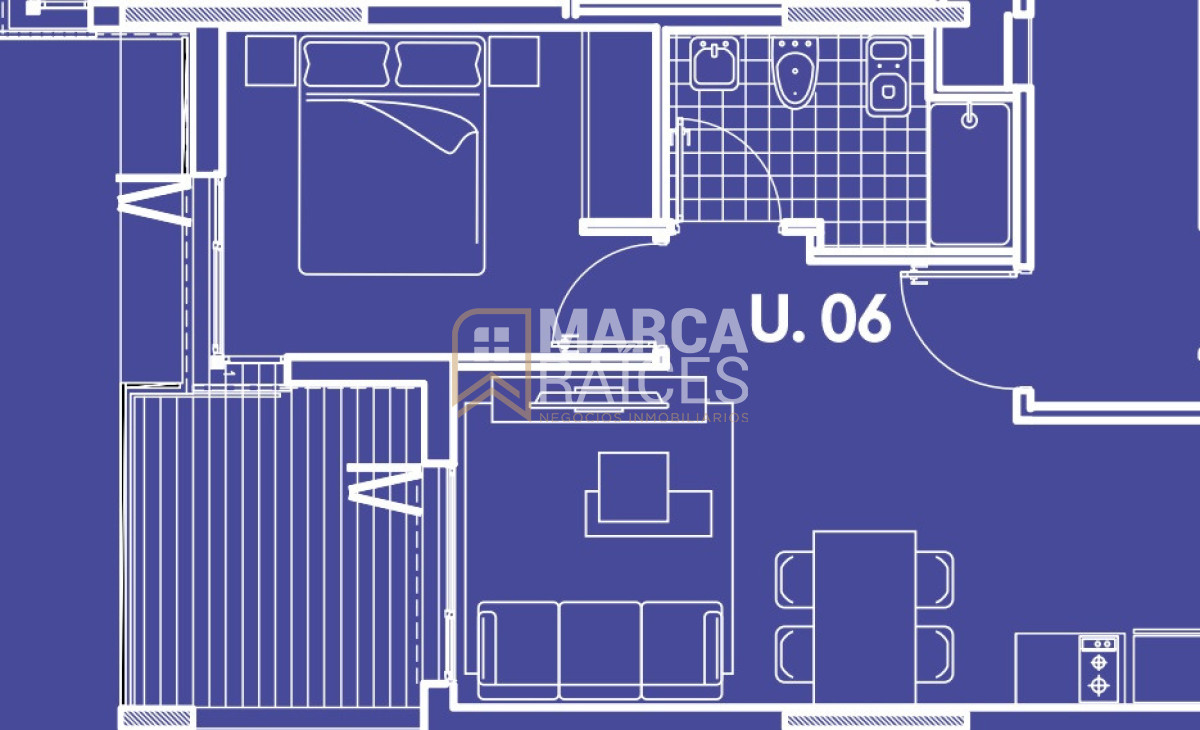 Apartamento ID.175 - Alquiler Apartamento moderno 1 Dormitorio Barrio Sur Montevideo