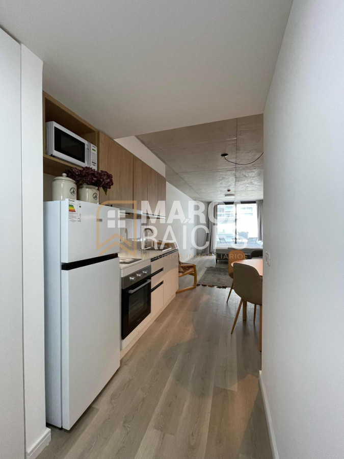 Apartamento ID.1292 - Alquiler Loft Monoambiente amoblado Con Garage Villa Biarritz Punta Carretas Montevideo