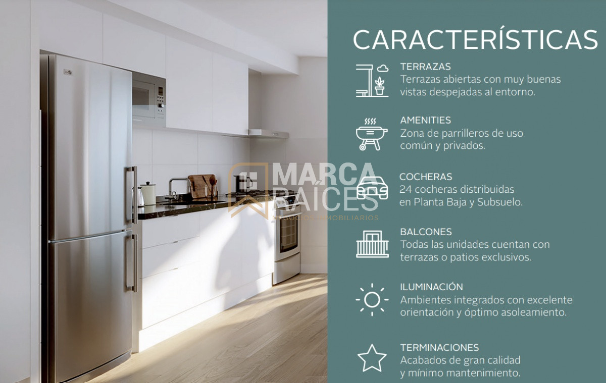 Apartamento ID.158 - Venta Apartamento 1 Dormitorio en construccion La Blanqueada Montevideo 