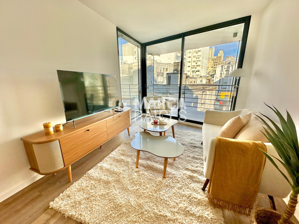 Apartamento ID.1012 - Venta Apartamento 2 Dormitorios a Estrenar Piso 6 Centro Montevideo