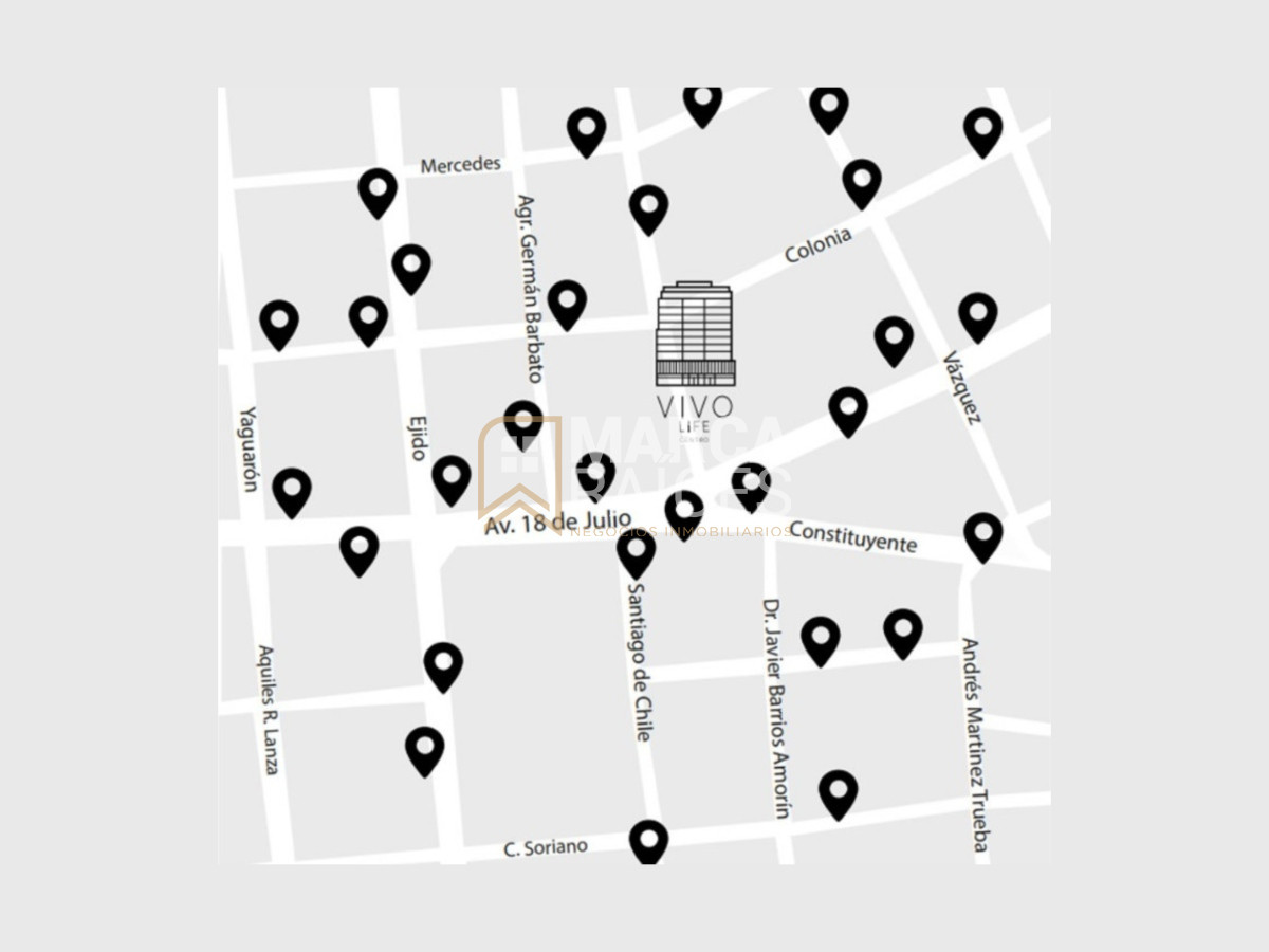 Apartamento ID.1009 - Venta Apartamento 1 Dormitorio en Pozo Centro Montevideo