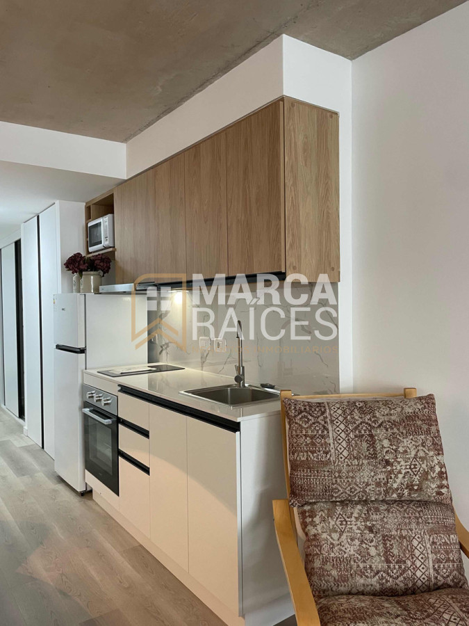 Apartamento ID.1292 - Alquiler Loft Monoambiente amoblado Con Garage Villa Biarritz Punta Carretas Montevideo