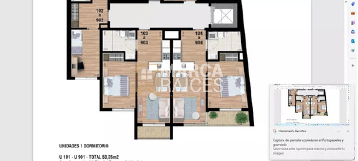Apartamento ID.1431 - Venta Apartamento 1 Dormitorio Al Frente Tres Cruces Montevideo