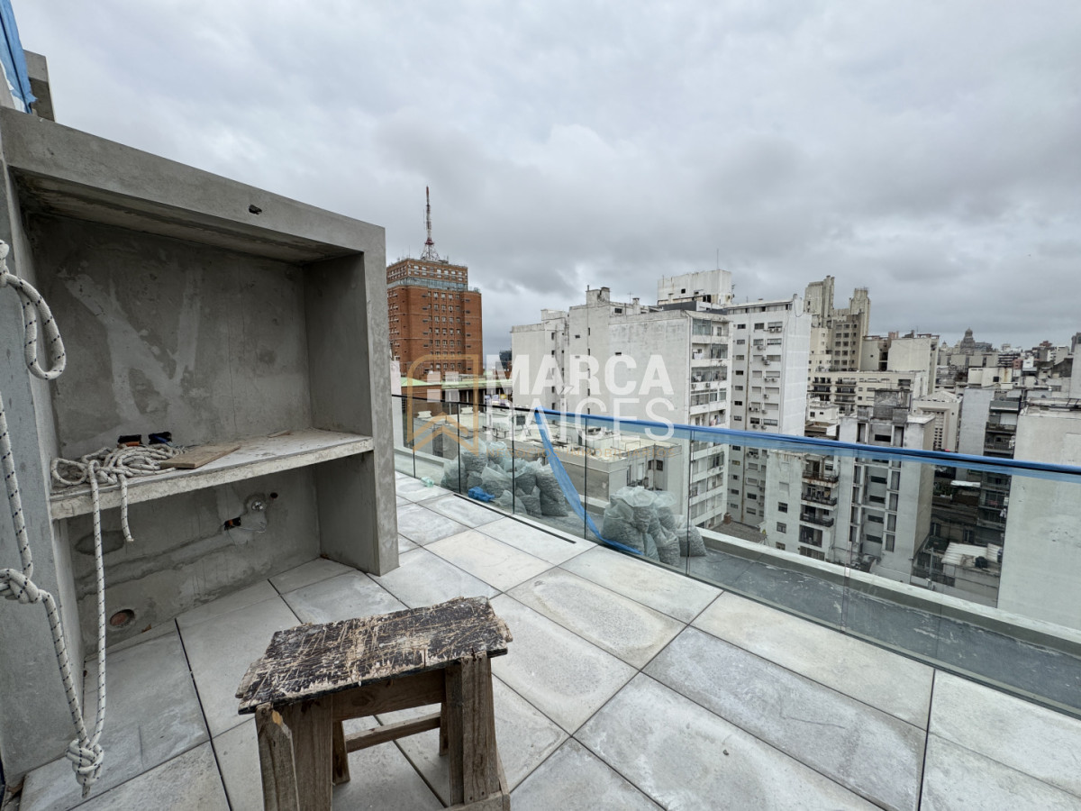 Apartamento ID.1781 - Alquiler Apartamento Penthouse 1 Dormitorio a estrenar Centro Montevideo