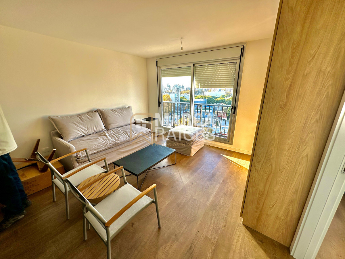 Apartamento ID.1524 - Alquiler Apartamento 1 Dormitorio Amoblado a Estrenar Parque Rodo Montevideo