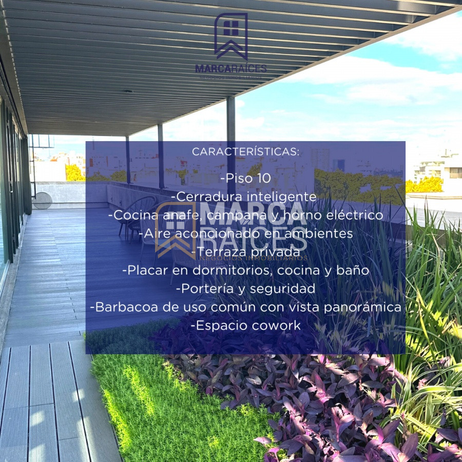 Apartamento ID.330 - Alquiler Apartamento penthouse 2 Dormitorios Centro Montevideo