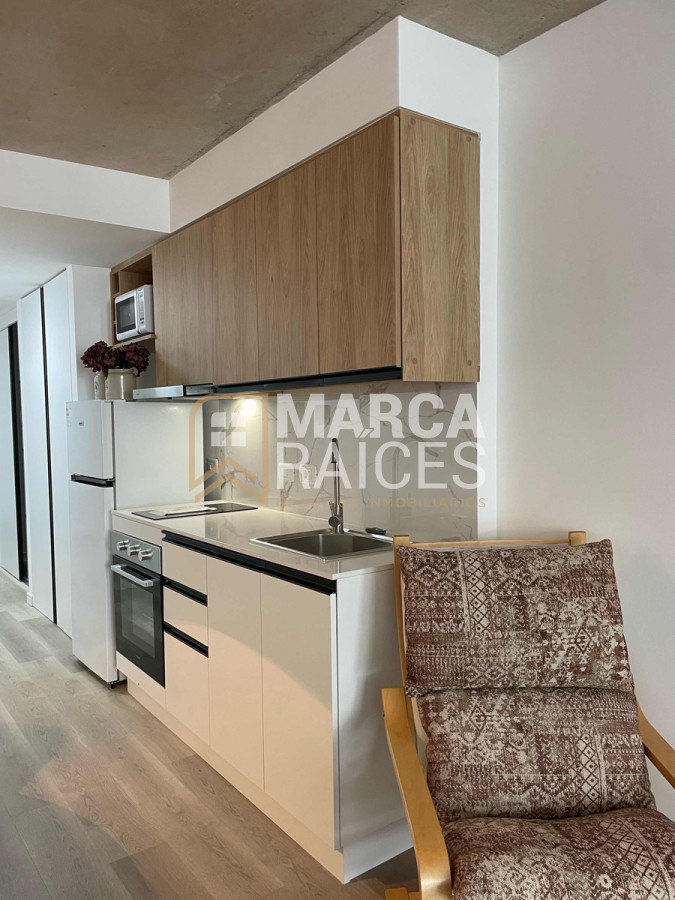 Apartamento ID.1292 - Alquiler Loft Monoambiente amoblado Con Garage Villa Biarritz Punta Carretas Montevideo