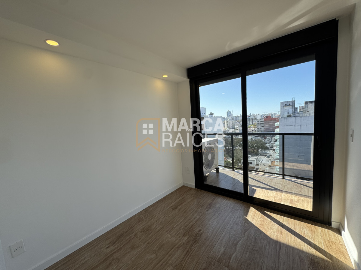 Apartamento ID.1622 - Alquiler Apartamento 1 dormitorio A Estrenar Piso Alto Luminoso Semi Equipado Pocitos Montevideo