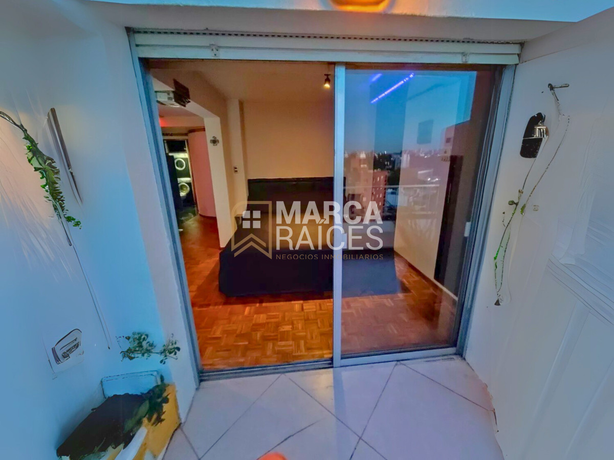 Apartamento ID.1415 - Alquiler Monoambiente Penthouse Amoblado Pocitos Montevideo