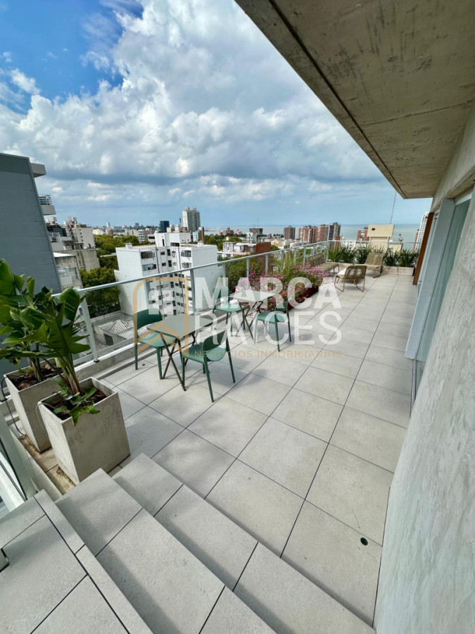 Apartamento ID.1823 - Alquiler Apartamento 1 Dormitorio a Estrenar Opcion Garage Piso Alto Centro Montevideo