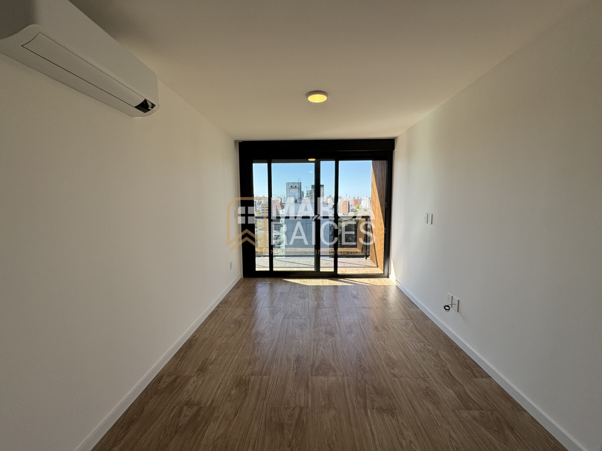 Apartamento ID.1622 - Alquiler Apartamento 1 dormitorio A Estrenar Piso Alto Luminoso Semi Equipado Pocitos Montevideo