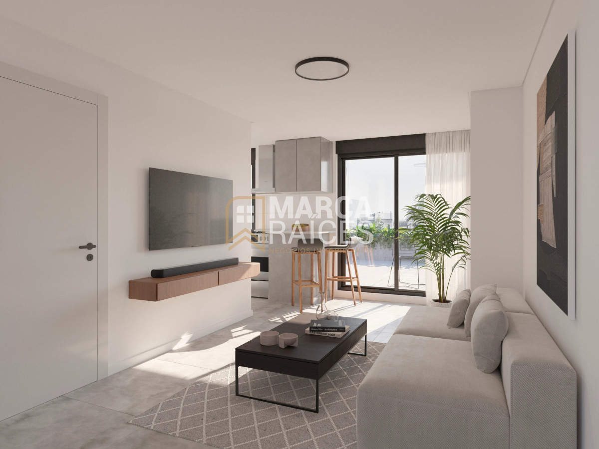 Apartamento ID.1295 - Venta Apartamento 1 Dormitorio en Pozo Cordon Montevideo