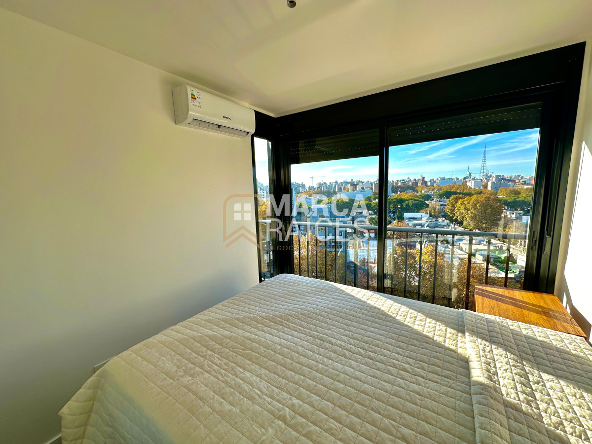 Apartamento ID.1524 - Alquiler Apartamento 1 Dormitorio Amoblado a Estrenar Parque Rodo Montevideo