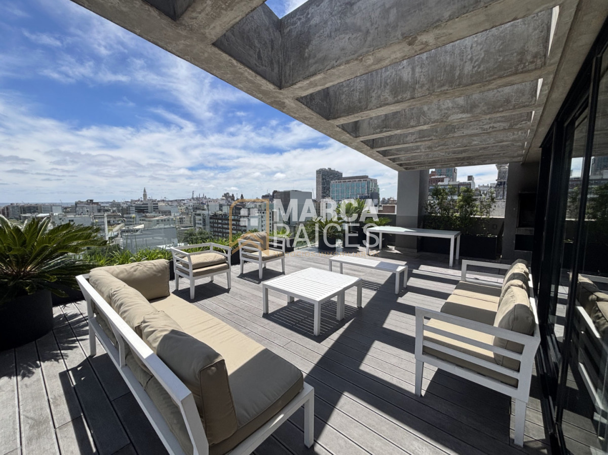 Apartamento ID.1791 - Alquiler Apartamento Penthouse 2 Dormitorios Centro Montevideo