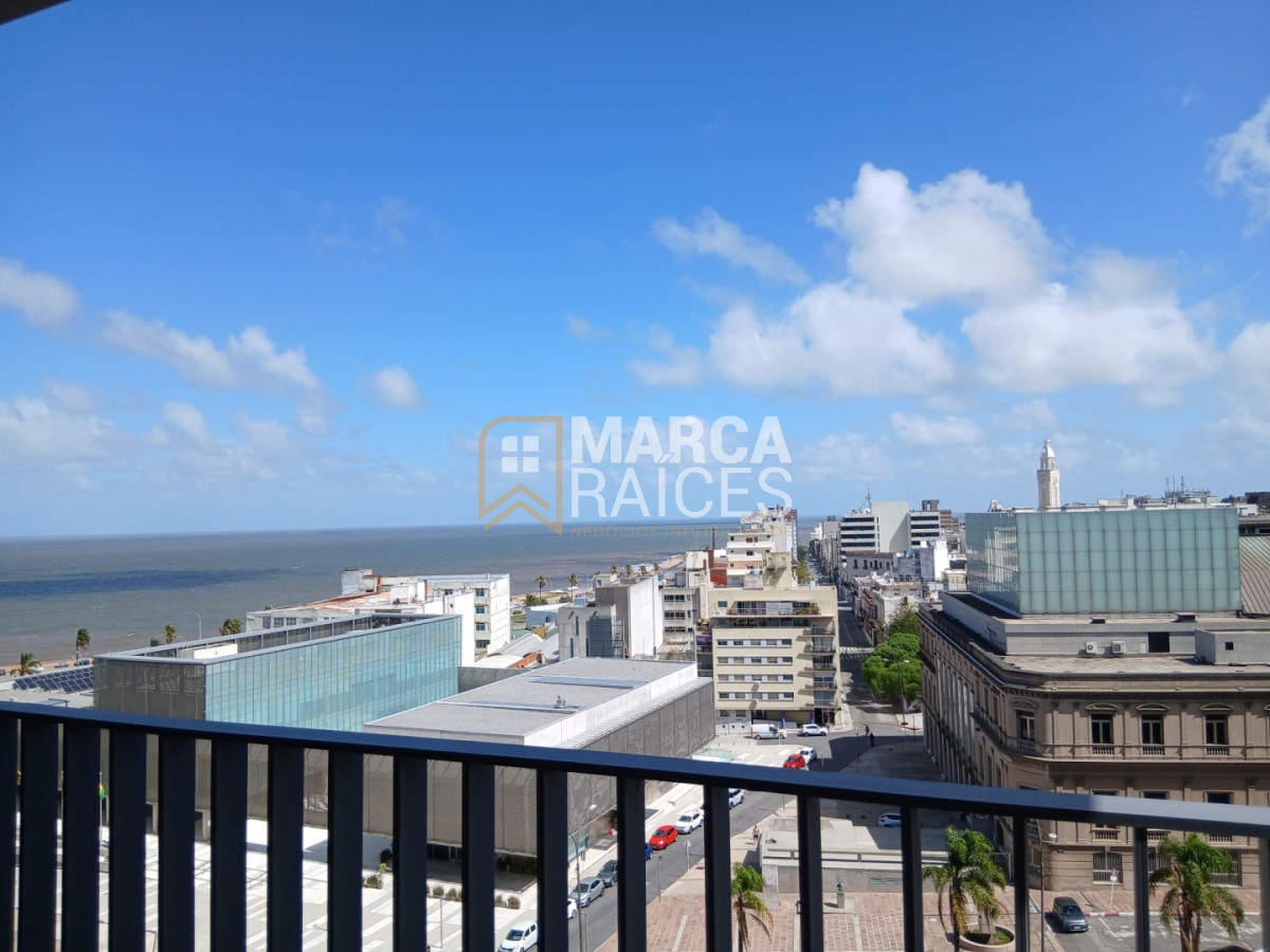 Apartamento ID.1951 - Alquiler Apartamento 1 Dormitorio con vista al agua Centro Sur Montevideo