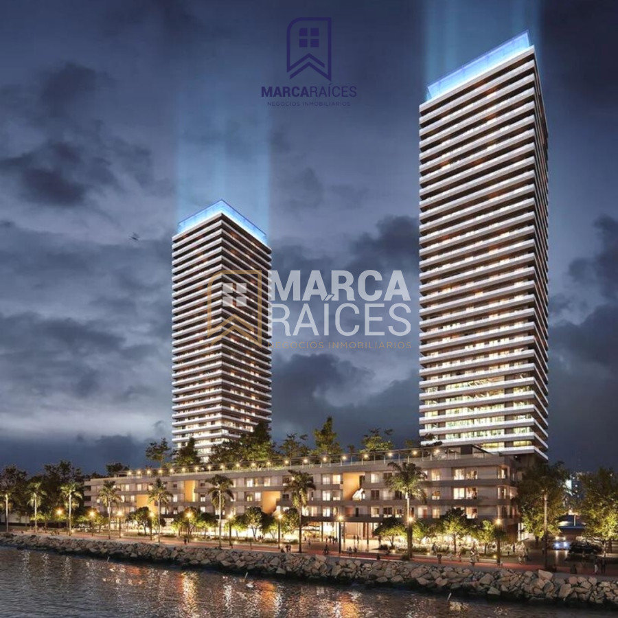 Apartamento ID.562 - Venta Apartamento 3 Dormitorios 2 Baños garage Vista a la Bahia Piso 29 Montevideo Harbour 