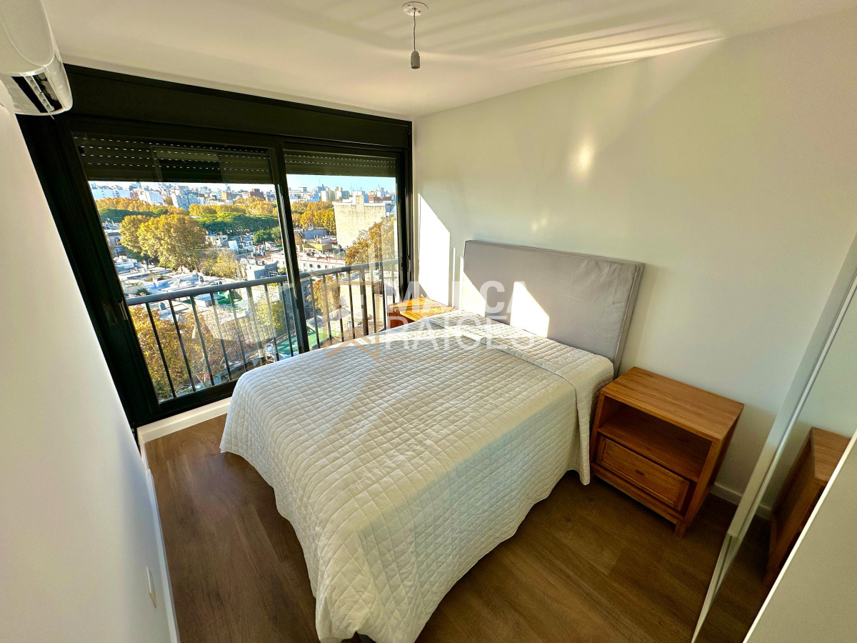 Apartamento ID.1524 - Alquiler Apartamento 1 Dormitorio Amoblado a Estrenar Parque Rodo Montevideo