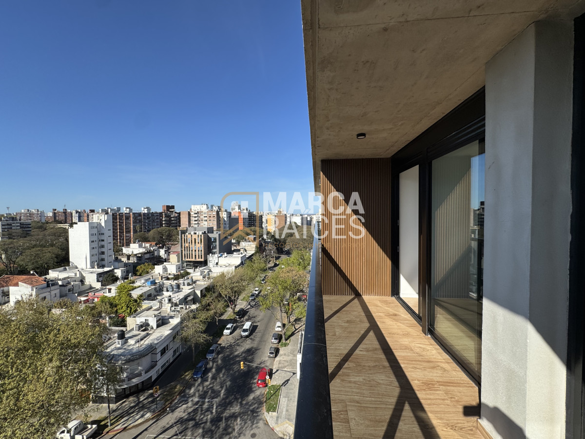 Apartamento ID.1622 - Alquiler Apartamento 1 dormitorio A Estrenar Piso Alto Luminoso Semi Equipado Pocitos Montevideo