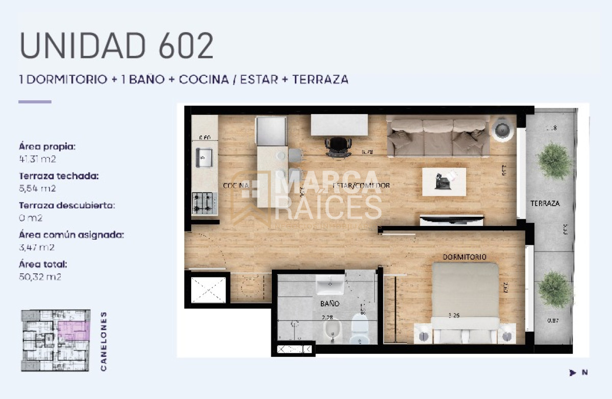 Apartamento ID.943 - Venta Apartamento 1 Dormitorio Nouveau Soho Cordón Sur Montevideo