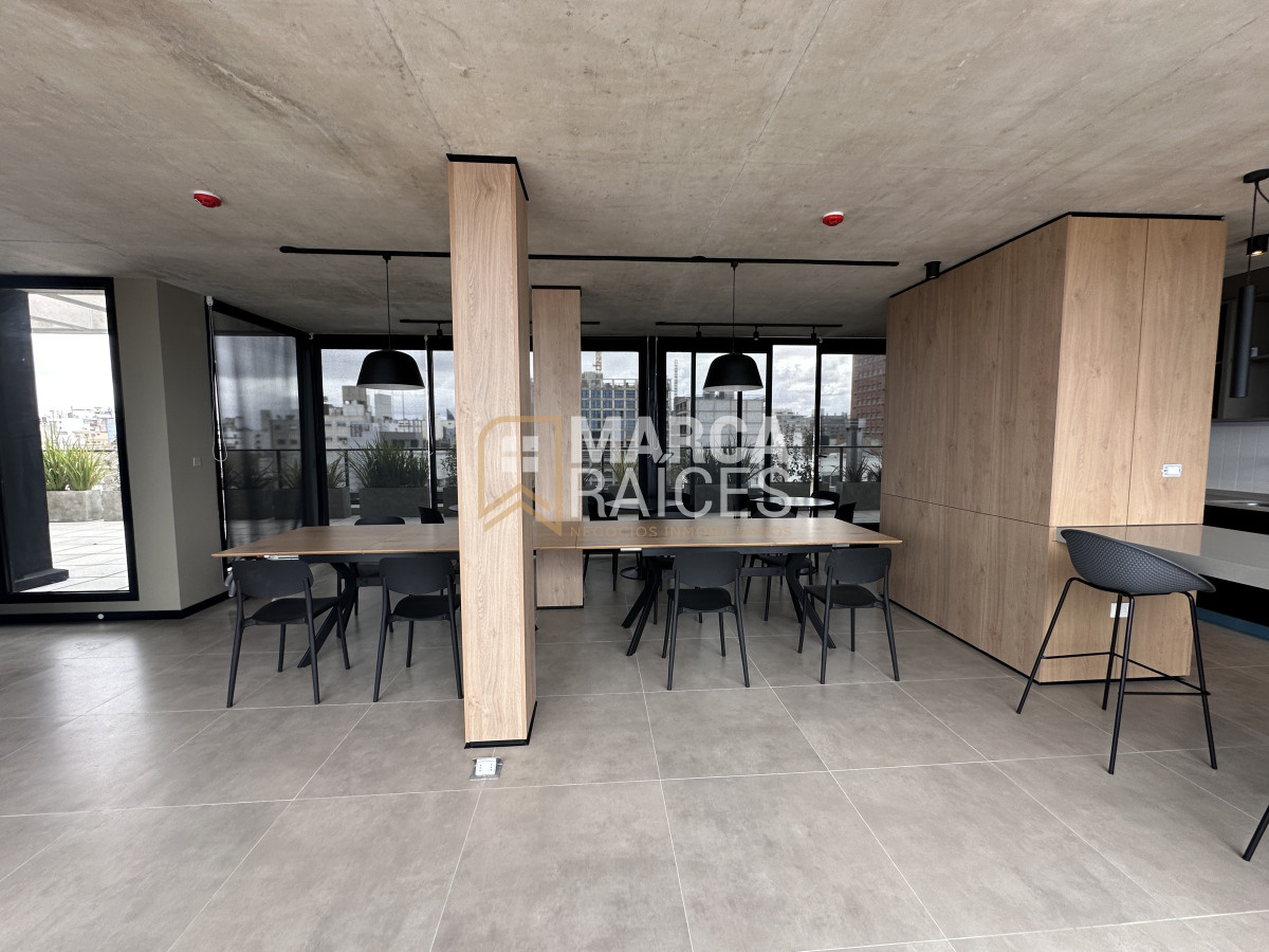 Apartamento ID.1011 - Venta Apartamento 1 Dormitorio a estrenar con cochera Barrio Sur Montevideo