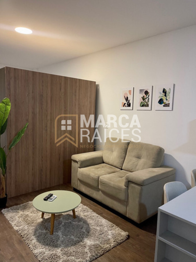Apartamento ID.1827 - Alquiler Apartamento Monoambiente con Patio Pocitos Montevideo