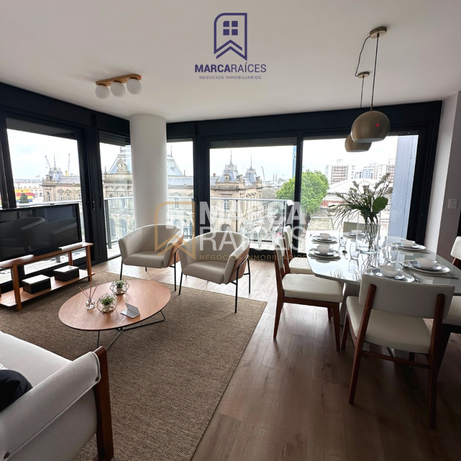 Apartamento ID.550 - Venta Apartamento a estrenar amoblado de 3 Dormitorios Centro Montevideo
