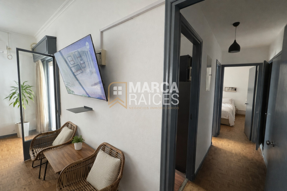 Apartamento ID.1952 - Alquiler Apartamento 1 Dormitorio Patio Centro Sur Montevideo