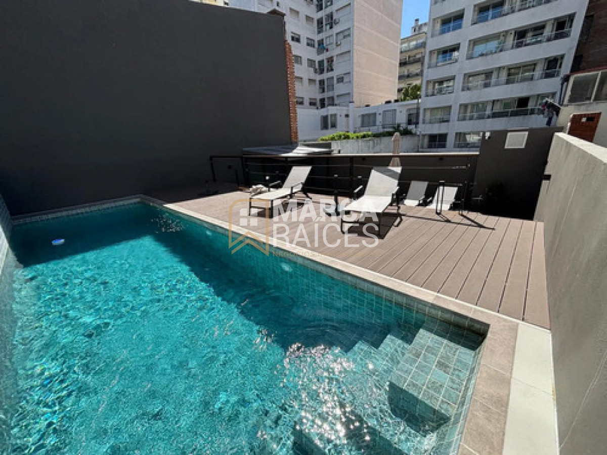 Apartamento ID.1916 - Alquiler Apartamento 1 Dormitorio a estrenar con Garage y amenities Pocitos Montevideo