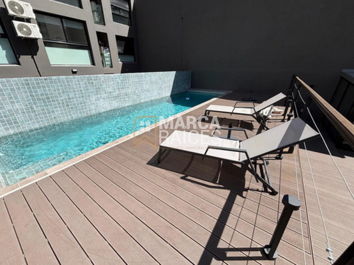 Apartamento ID.1916 - Alquiler Apartamento 1 Dormitorio a estrenar con Garage y amenities Pocitos Montevideo
