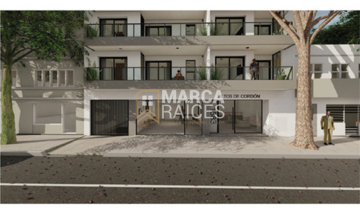 Apartamento ID.945 - Venta Divino Apartamento De 1 Dormitorio En Cordón. Piso 8! Piso Alto! Altos De Cordón!