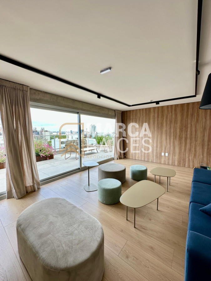 Apartamento ID.1823 - Alquiler Apartamento 1 Dormitorio a Estrenar Opcion Garage Piso Alto Centro Montevideo