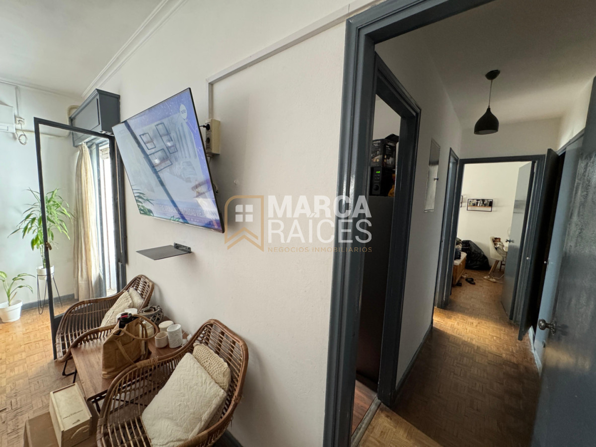 Apartamento ID.1952 - Alquiler Apartamento 1 Dormitorio Patio Centro Sur Montevideo