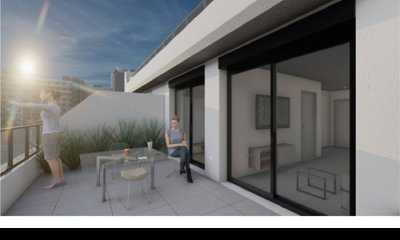 Venta Divino Apartamento De 1 Dormitorio En Cordón. Piso 8! Piso Alto! Altos De Cordón!