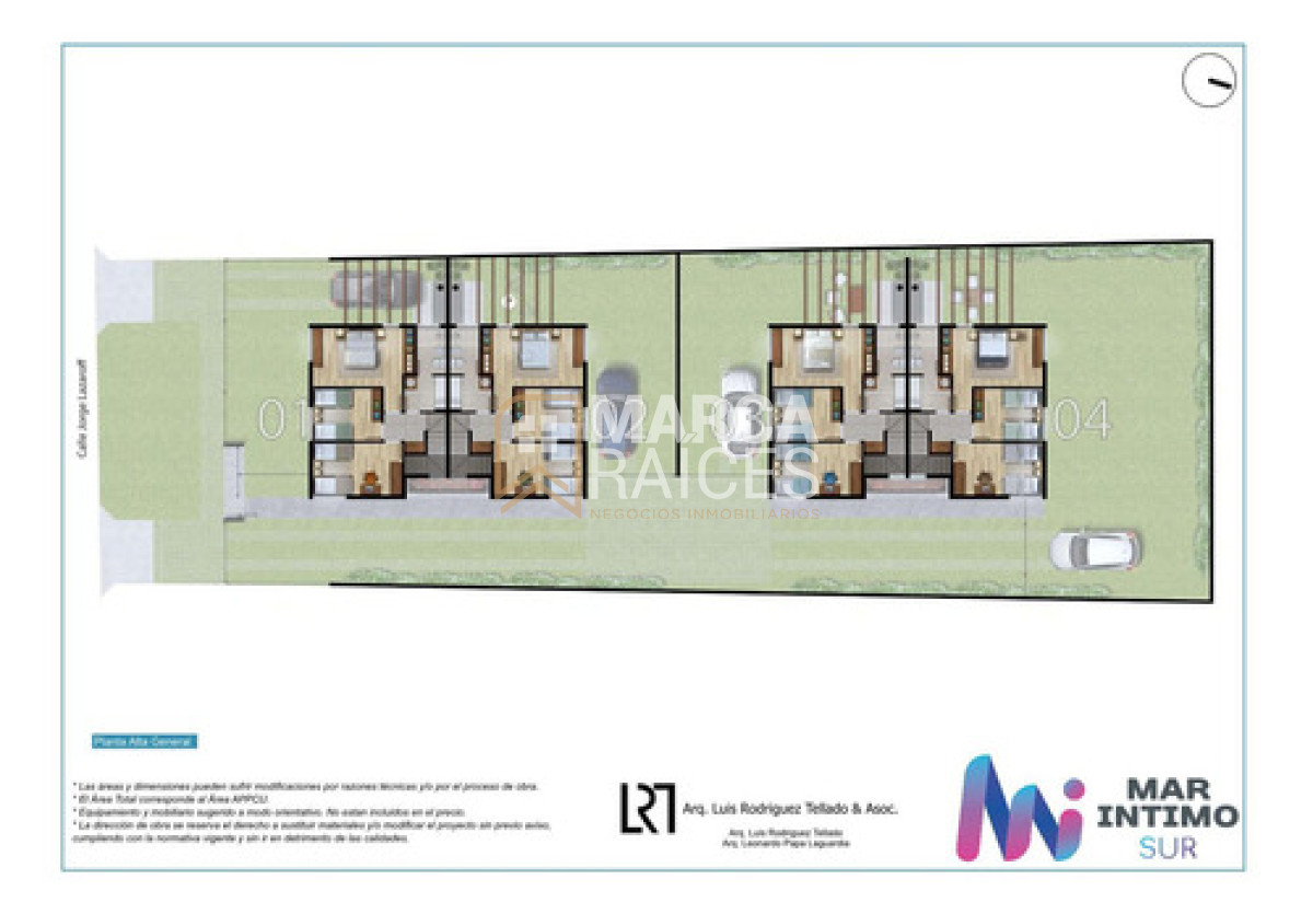 Casa ID.1508 - Venta Casa 3 Dormitorios en Ciudad de la Costa – Jardín Privado – Ley de Vivienda Promovida Aptas Banco Cochera Doble Canelones