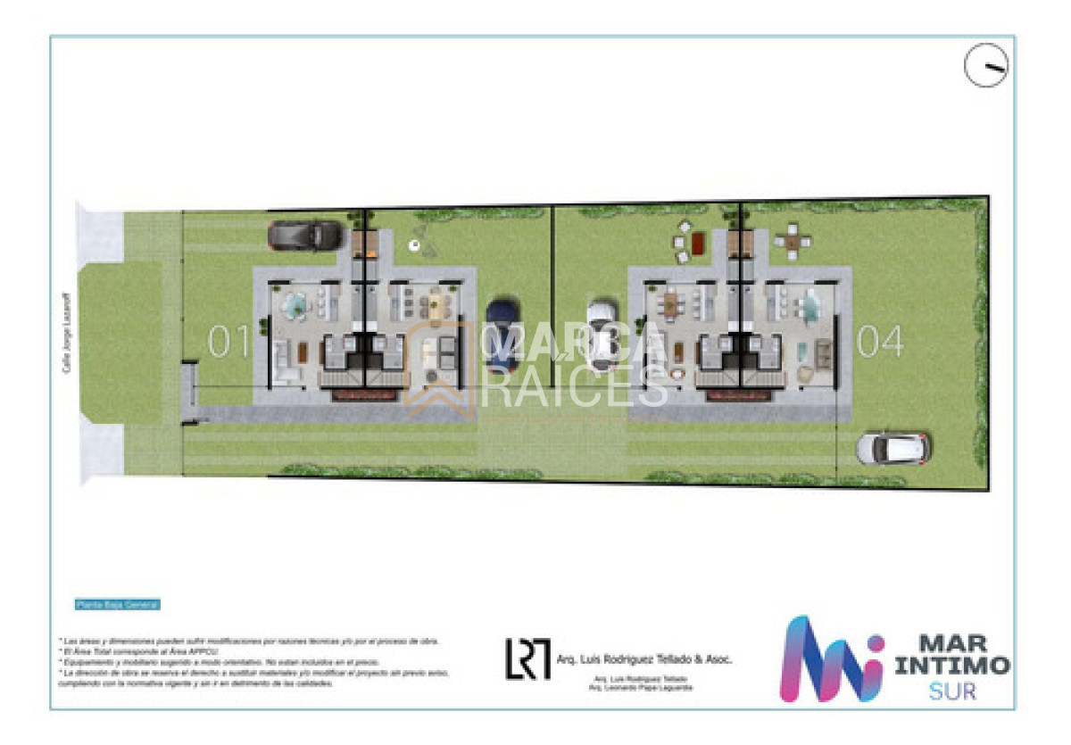 Casa ID.1508 - Venta Casa 3 Dormitorios en Ciudad de la Costa – Jardín Privado – Ley de Vivienda Promovida Aptas Banco Cochera Doble Canelones