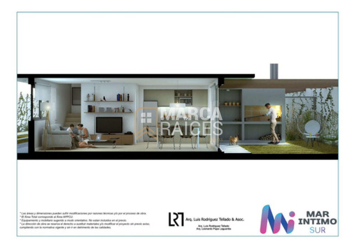 Casa ID.1508 - Venta Casa 3 Dormitorios en Ciudad de la Costa – Jardín Privado – Ley de Vivienda Promovida Aptas Banco Cochera Doble Canelones