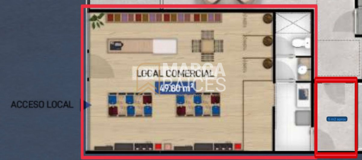 Local Comercial ID.2061 - Venta local comercial a estrenar Centro Sur Montevideo