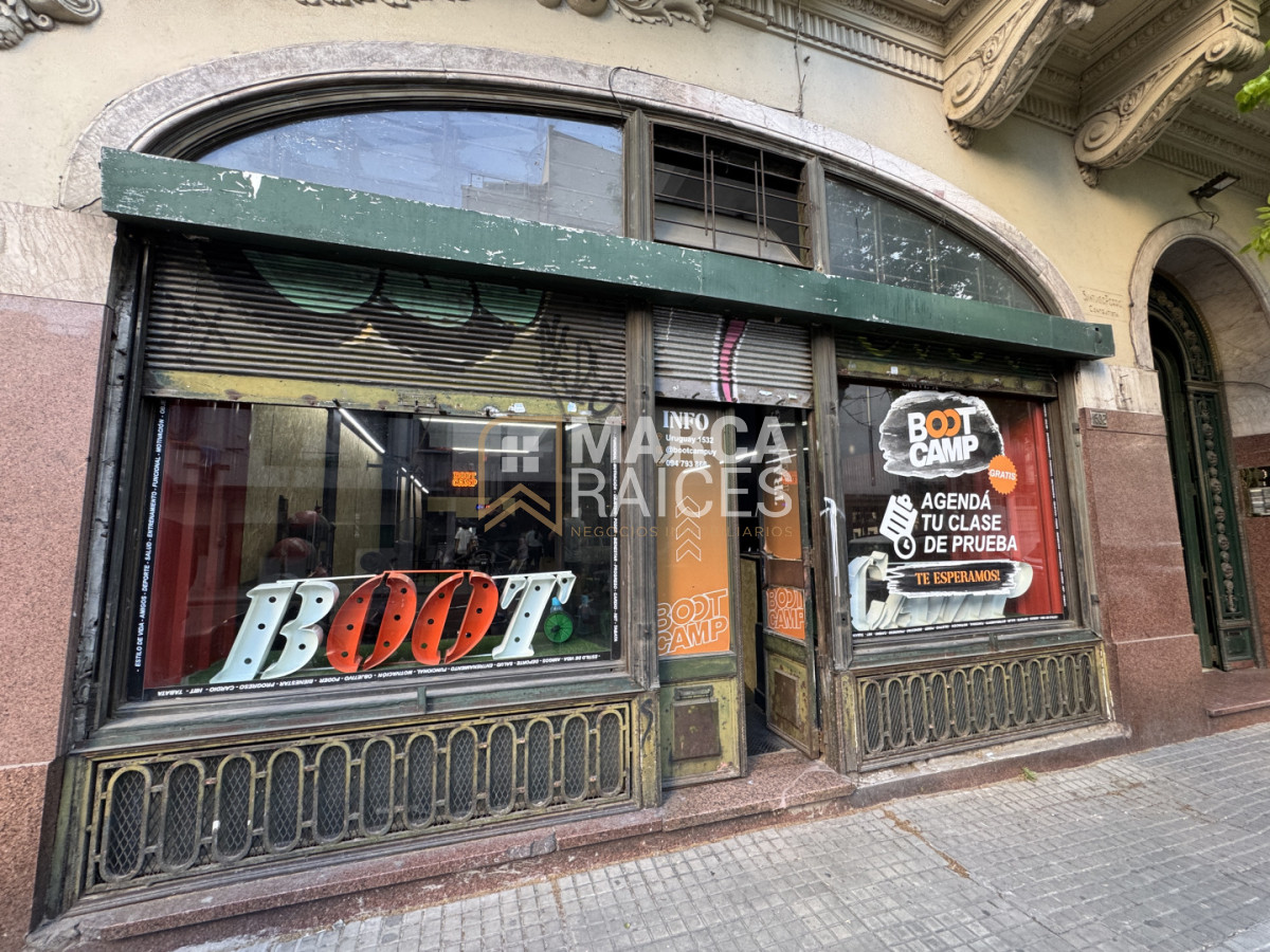 Local Comercial ID.2374 - Venta Local Comercial Actualmente Con Renta 90m2 Centro Montevideo