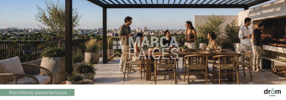 Apartamento ID.2707 - 	Venta apartamento 2 dormitorios en Cordón | Dröm Rivera | Unidad 505	