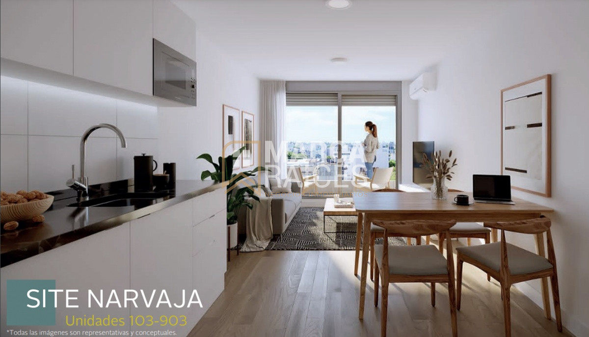 Apartamento ID.159 - Venta Apartamento 1 Dormitorio en construccion Cordón Montevideo 