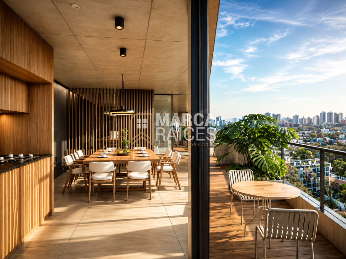 Apartamento ID.2091 - Apartamentos Monoambientes en Venta en Tres Cruces Smart Point III Vivienda Promovida Tres Cruces Montevideo