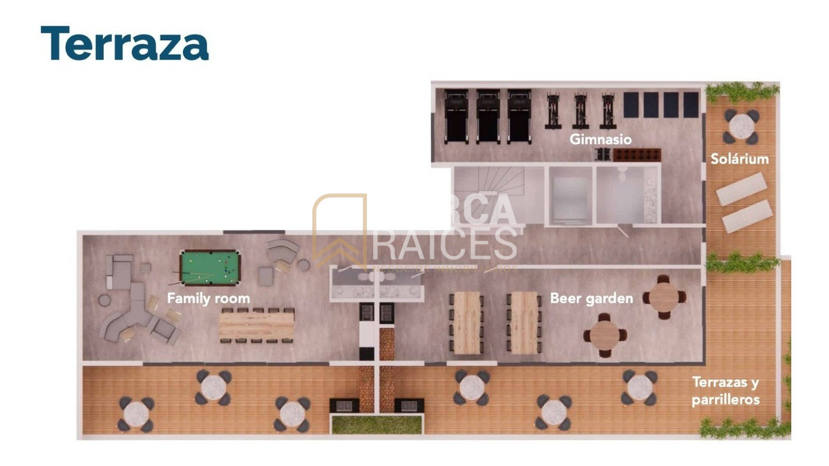 Apartamento ID.71 - Venta Apartamento 1 dormitorio con garage a estrenar Cordon Montevideo