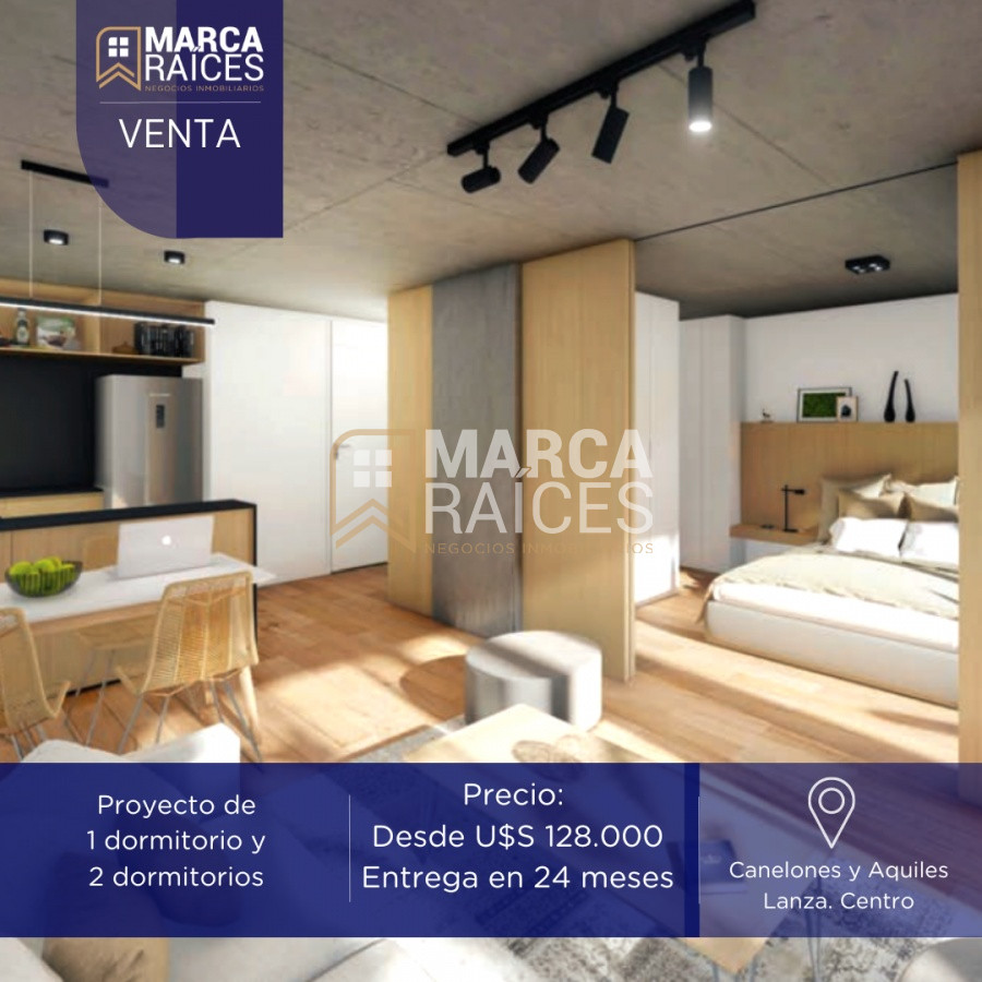 Apartamento ID.257 - Venta Apartamento 1 Dormitorio en construccion Centro Montevideo